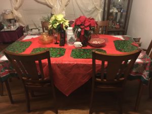 Image of Roe's Christmas Table 2017